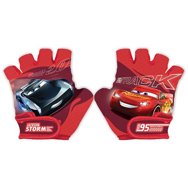 Disney Disney CARS III Dječje biciklističke rukavice, crvena, veličina
