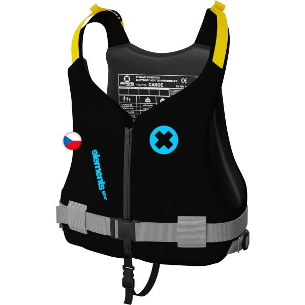 EG EG CANOE PLUS Prsluk za spašavanje, crna, veličina