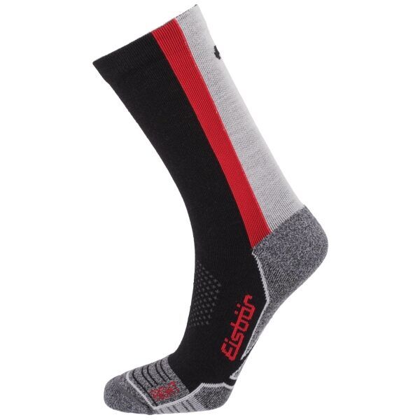 Eisbär Eisbär VINTAGE NORDIC Čarape za skijanje, crna, veličina