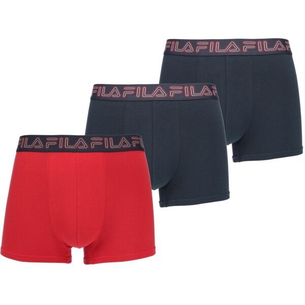 Fila Fila BOXER 3 PIECES IN A GIFTBOX Muške bokserice, tamno plava, veličina