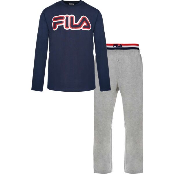 Fila Fila JERSEY PANT PYJAMAS LS M Muška pidžama, tamno plava, veličina