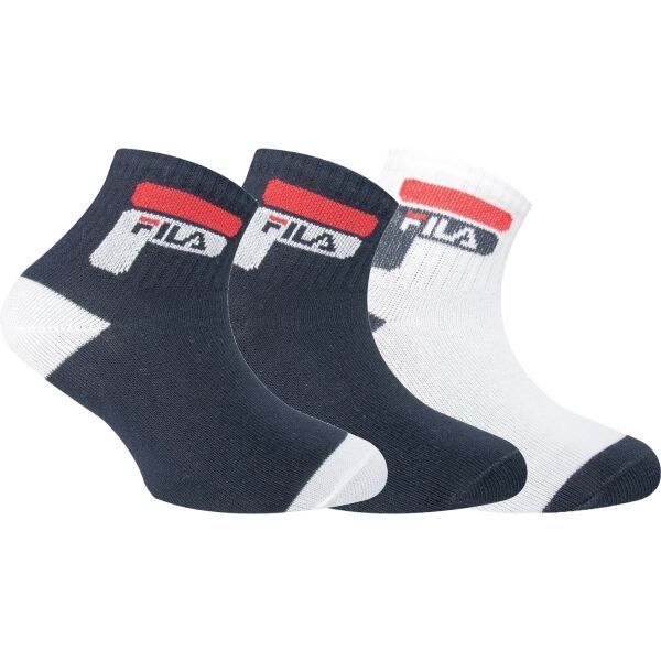 Fila Fila JUNIOR BOY 3P Niske čarape za dječake, crna, veličina