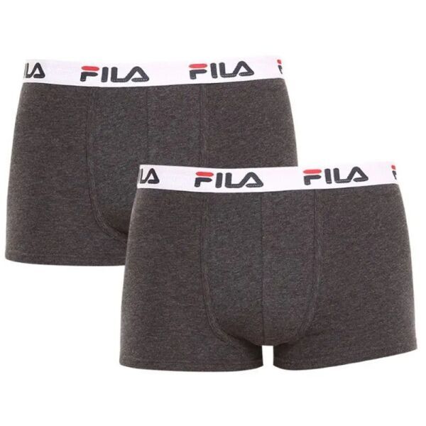 Fila Fila MAN BOXER 2 PACK Muške bokserice, tamno siva, veličina