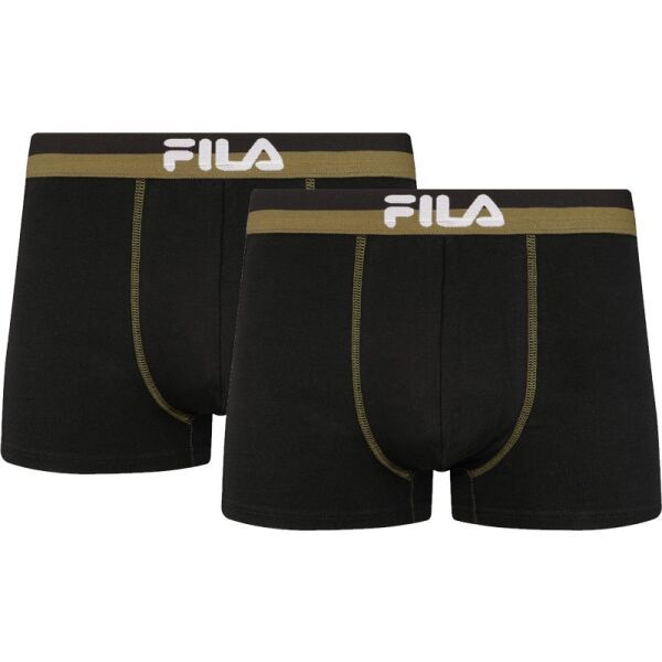 Fila Fila MAN BOXERS 2 PACK Muške bokserice, crna, veličina