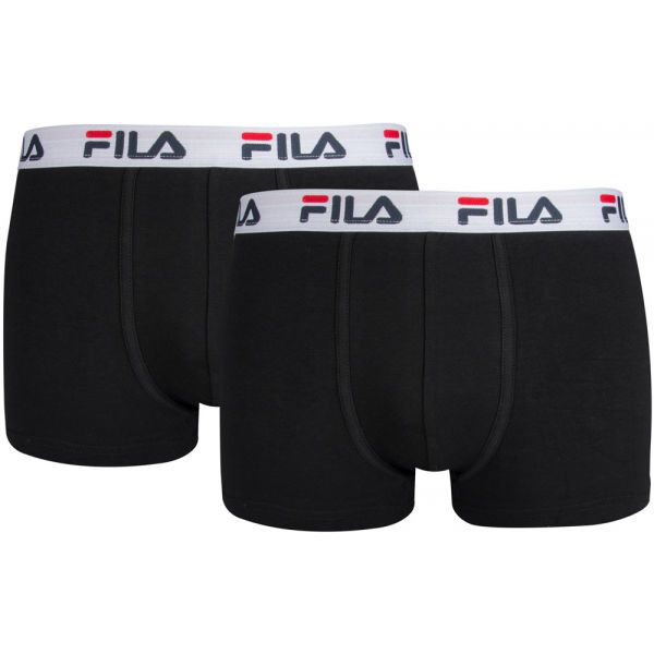 Fila Fila MAN BOXERS 2 PACK Muške bokserice, crna, veličina