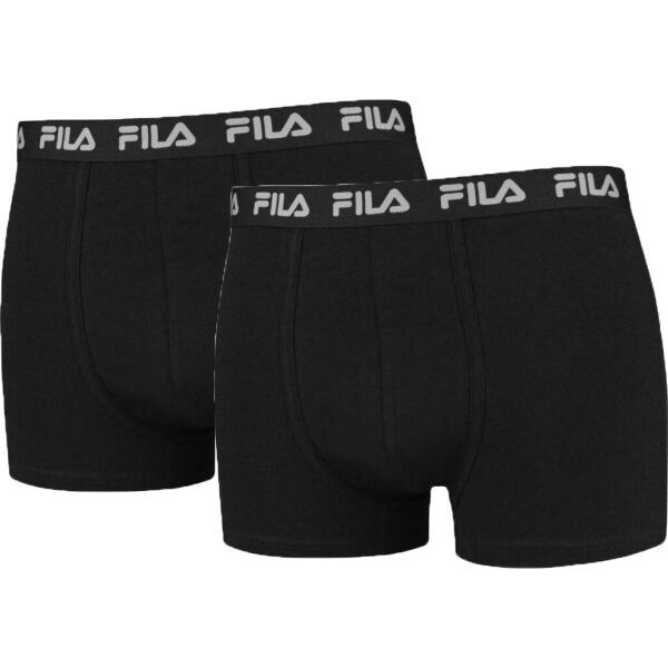 Fila Fila MAN BOXERS 2 PACK Muške bokserice, crna, veličina