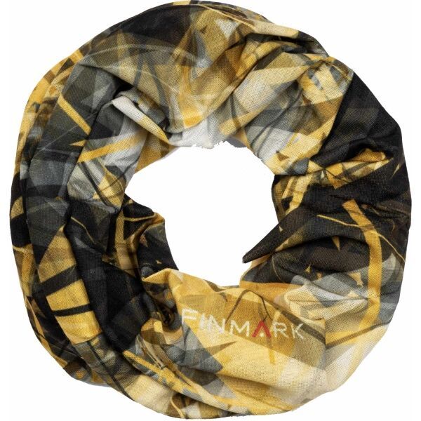 Finmark Finmark FS-213 Multifunkcionalni šal, žuta, veličina