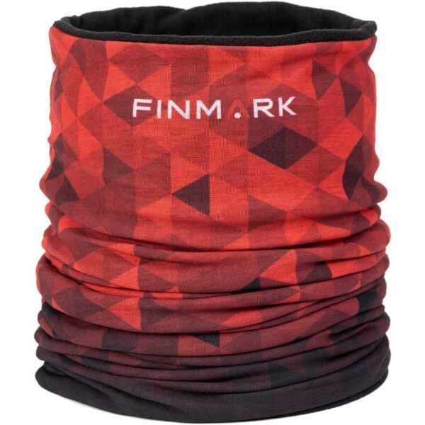 Finmark Finmark FSW-211 Višenamjenski šal od flisa, crvena, veličina