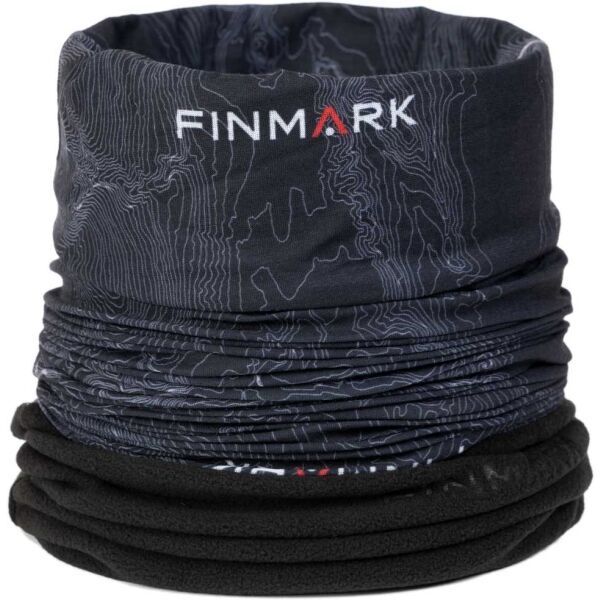 Finmark Finmark FSW-216 Višenamjenski šal od flisa, crna, veličina