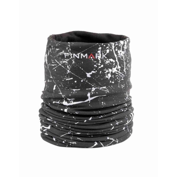 Finmark Finmark MULTIFUNCTIONAL SCARF WITH FLEECE Multifunkcionalni šal, crna, veličina