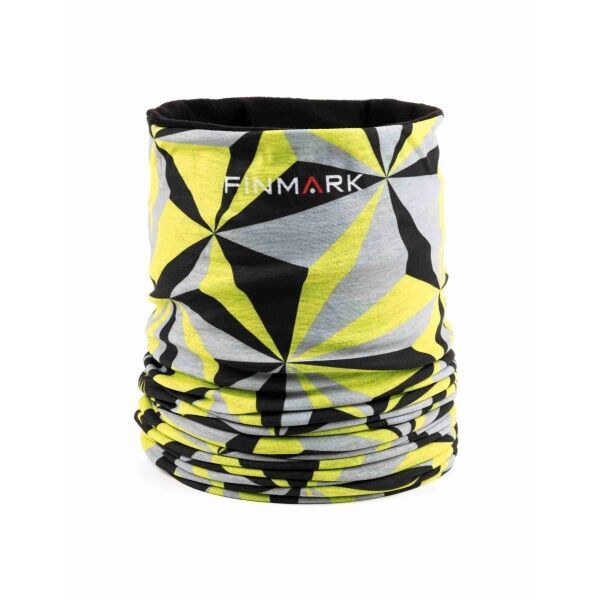 Finmark Finmark MULTIFUNCTIONAL SCARF WITH FLEECE Multifunkcionalni šal, crna, veličina