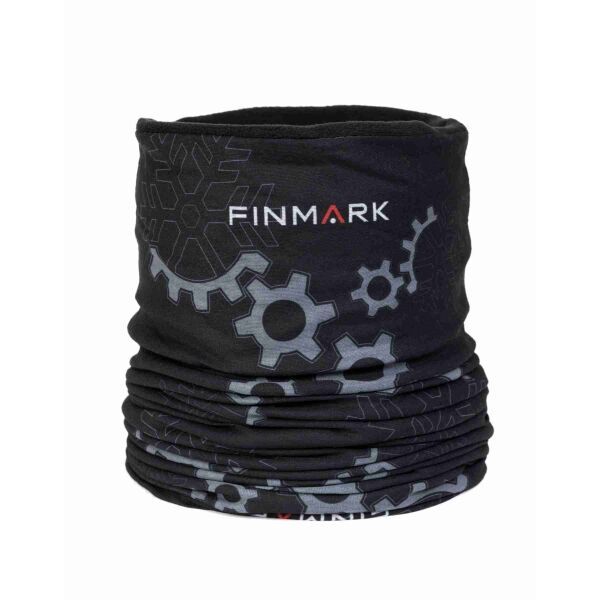 Finmark Finmark MULTIFUNCTIONAL SCARF WITH FLEECE Multifunkcionalni šal, crna, veličina
