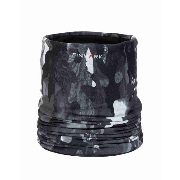 Finmark Finmark MULTIFUNCTIONAL SCARF WITH FLEECE Višenamjenski šal, siva, veličina