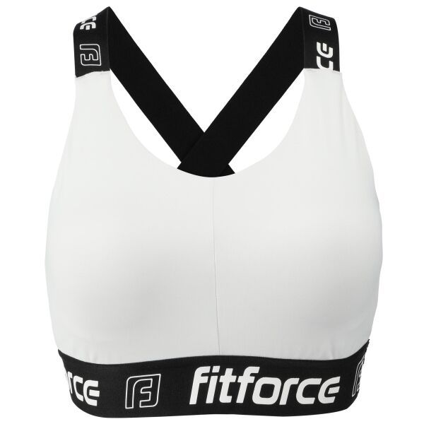 Fitforce Fitforce NEMEE Ženski fitness grudnjak, bijela, veličina