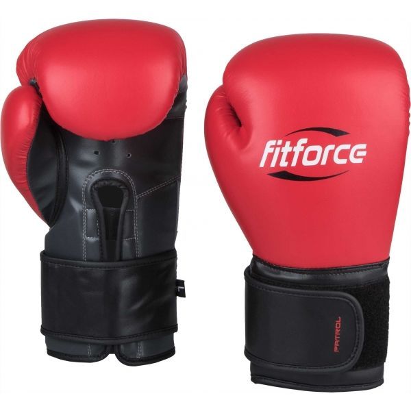 Fitforce Fitforce PATROL Rukavice za boks, crvena, veličina