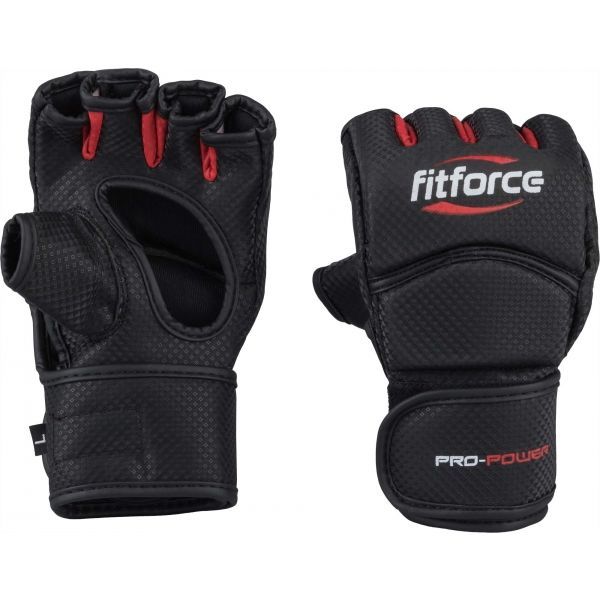 Fitforce Fitforce PRO POWER MMA rukavice bez  prstiju, crna, veličina