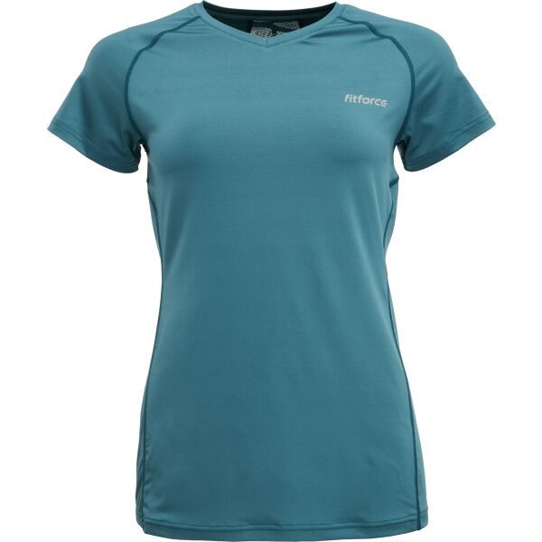 Fitforce Fitforce TRUSTYNY Ženska fitness majica, tirkiz, veličina