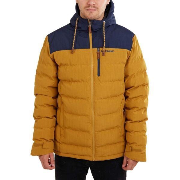 FUNDANGO FUNDANGO PASSAT PADDED JACKET Muška zimska jakna, žuta, veličina