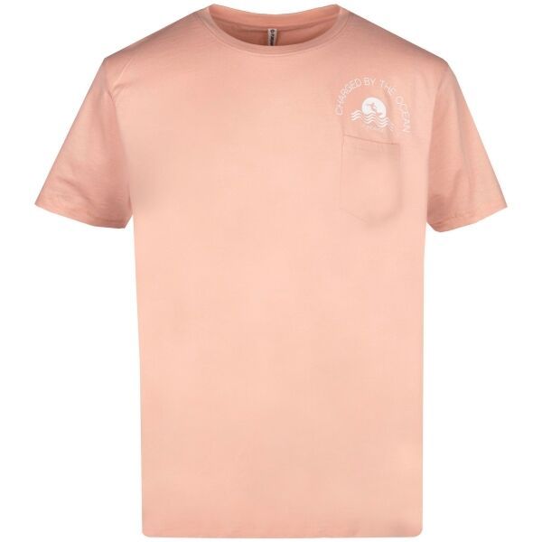 FUNDANGO FUNDANGO TALMER POCKET T-SHIRT Muška majica, ružičasta, veličina