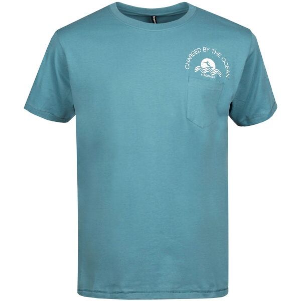 FUNDANGO FUNDANGO TALMER POCKET T-SHIRT Muška majica, svjetlo plava, veličina