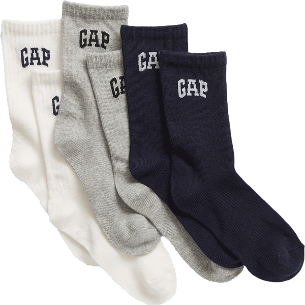 GAP GAP B ARCH 3PK Dječje visoke čarape, mix, veličina