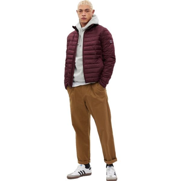 GAP GAP LIGHTWEIGHT LOGO Muška zimska jakna, boja vina, veličina