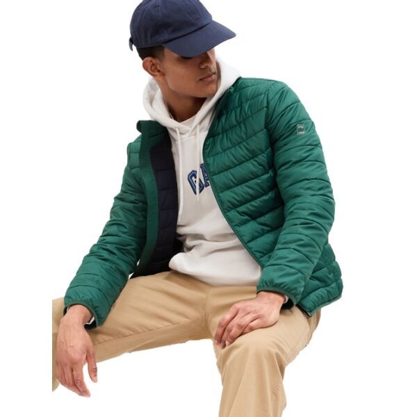 GAP GAP LIGHTWEIGHT LOGO Muška zimska jakna, zelena, veličina