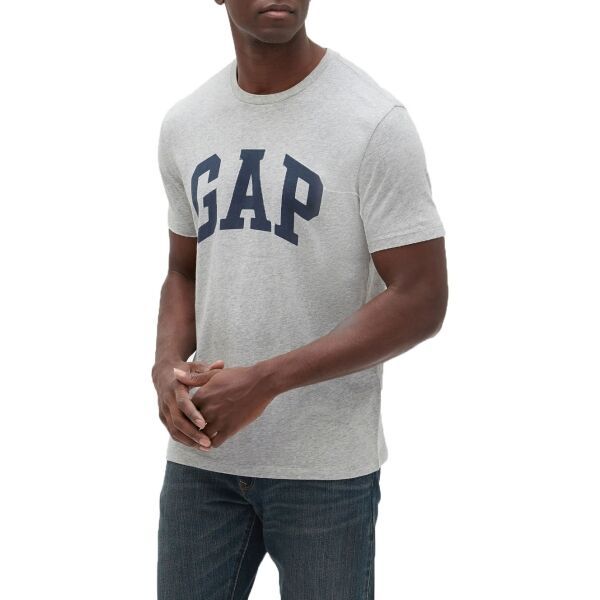 GAP GAP V-BASIC LOGO T Muška majica, siva, veličina