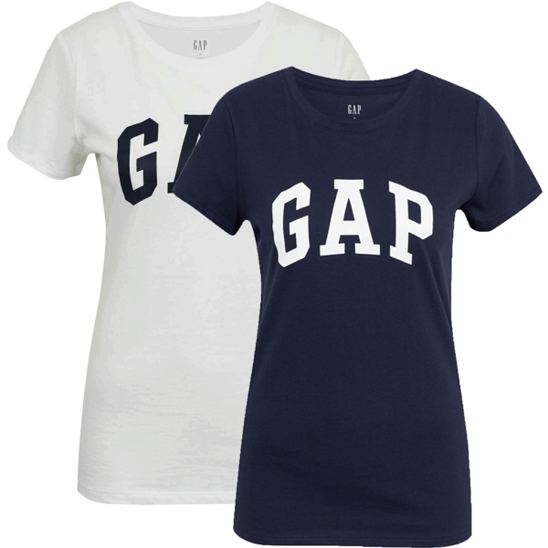 GAP GAP V-GAP FRANCHISE CLSC TEE PACK Ženska majica, bijela, veličina