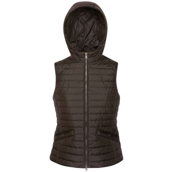 Geox Geox W ASCYTHIA VEST - SOFT DULL PO Ženski prsluk, crna, veličina