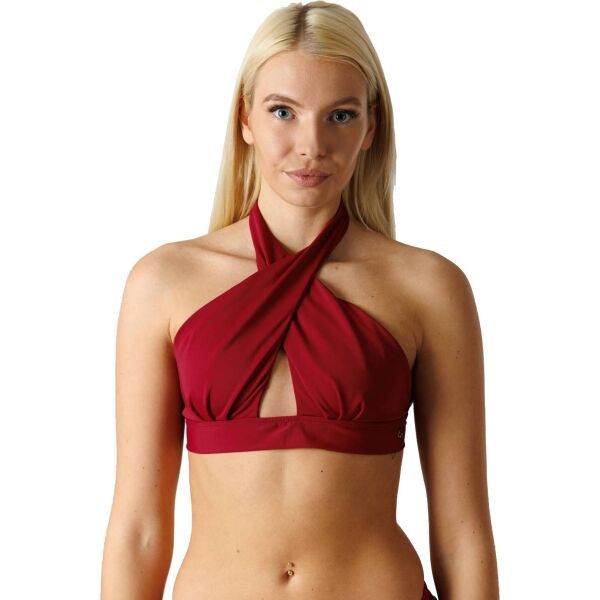 GOLDBEE GOLDBEE CROSS Ženski gornji dio kupaćeg kostima, boja vina, veličina