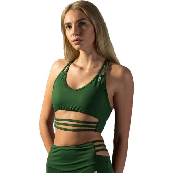 GOLDBEE GOLDBEE TOP ANASTASIIA BI Ženski top, tamno zelena, veličina