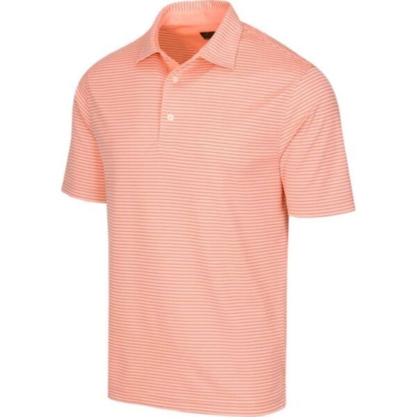 GREGNORMAN GREGNORMAN PROTEK ML75 STRIPE POLO Muška golf polo majica, boja lososa, veličina