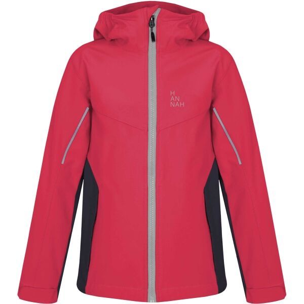 Hannah Hannah CAPRA JR Dívčí softshellová bunda, crvena, veličina