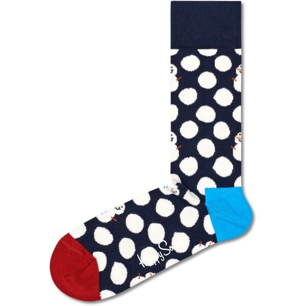 HAPPY SOCKS HAPPY SOCKS BIG DOT SNOWMAN GIFT BOX Klasične čarape, crna, veličina
