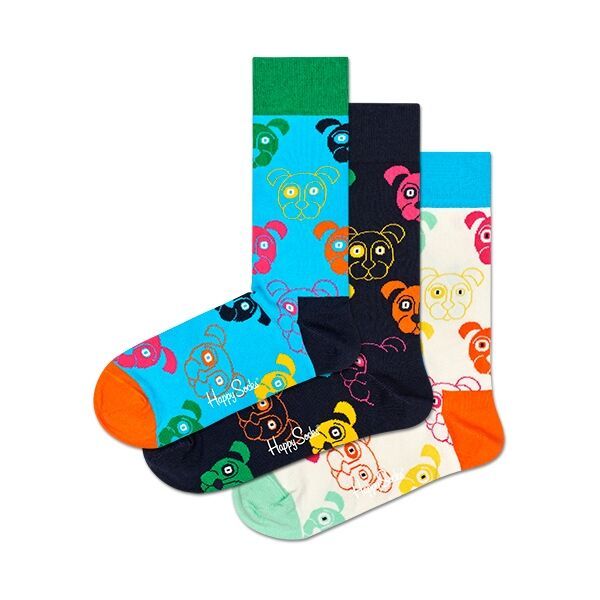 HAPPY SOCKS HAPPY SOCKS MIXED DOG GIFT SET 3P Klasične čarape, mix, veličina
