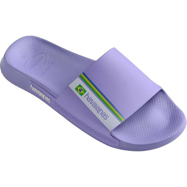 HAVAIANAS HAVAIANAS SLIDE BRASIL Unisex natikače, ljubičasta, veličina 37/38