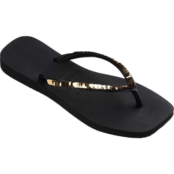 HAVAIANAS HAVAIANAS SQUARE MAGIC SEQUIN Ženske japanke, crna, veličina 37/38