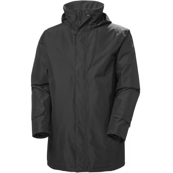 Helly Hansen Helly Hansen DUBLINER INSULATED LONG JACKET Muška vodootporna jakna, crna, veličina
