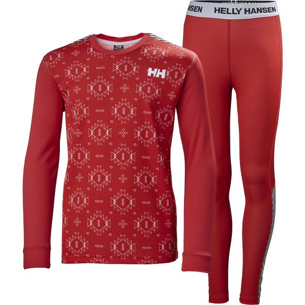 Helly Hansen Helly Hansen JR HH LIFA ACTIVE SET Dječji funkcionalni set, crvena, veličina