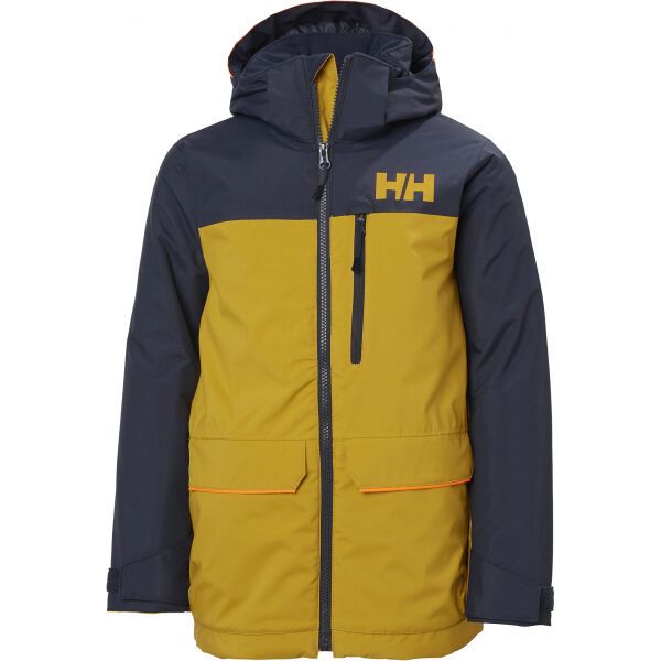 Helly Hansen Helly Hansen JR TORNADO JACKET Jakna za skijanje za dječake, smeđa, veličina