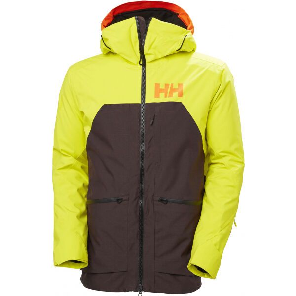 Helly Hansen Helly Hansen STRAIGHTLINE LIFALOFT™ JACKET Muška skijaška jakna, smeđa, veličina
