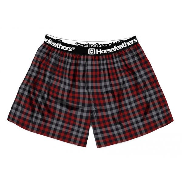 Horsefeathers Horsefeathers CLAY BOXER SHORTS Muške bokserice, crvena, veličina