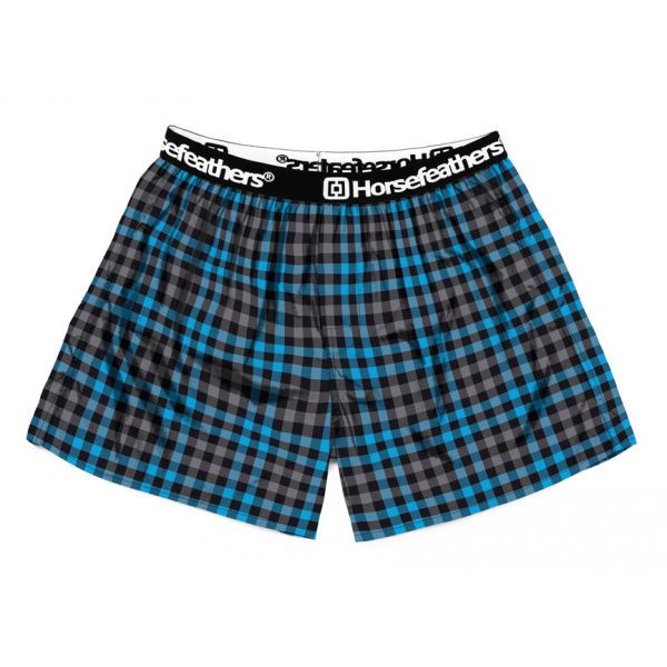 Horsefeathers Horsefeathers CLAY BOXER SHORTS Pánské boxerky, plava, veličina
