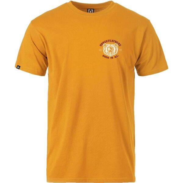 Horsefeathers Horsefeathers GRIZZLY T-SHIRT Muška majica, žuta, veličina