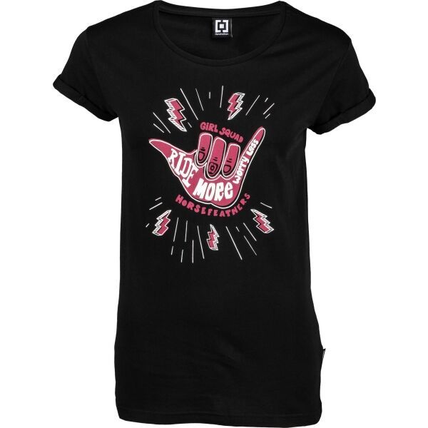 Horsefeathers Horsefeathers MORGAN TOP Ženska majica, crna, veličina