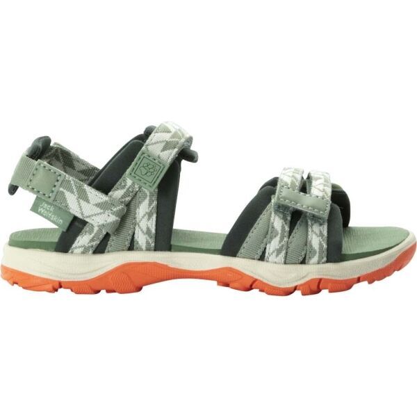 Jack Wolfskin Jack Wolfskin 2 IN 1 SANDAL K Dječje sandale, svijetlo zelena, veličina
