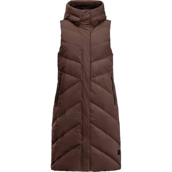 Jack Wolfskin Jack Wolfskin MARIENPLATZ W Ženski pernati kaput, smeđa, veličina