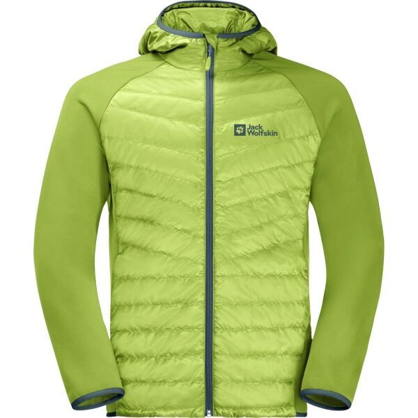 Jack Wolfskin Jack Wolfskin ROUTEBURN PRO HYBRID M Muška toplinski izolirana jakna, zelena, veličina