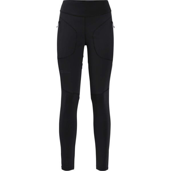 Jack Wolfskin Jack Wolfskin SALMASER TIGHTS W Ženske hlače za van, crna, veličina